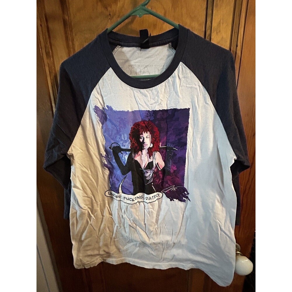 RARE 2017 Tori Amos Native Invader Tour Tee Band Shirt Under F*cking Rated Sz LG